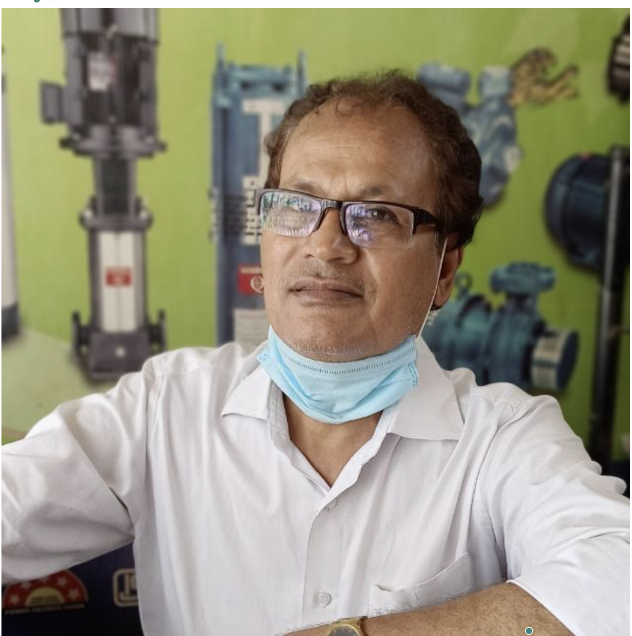 Das Spare Company shop at Kakdwip